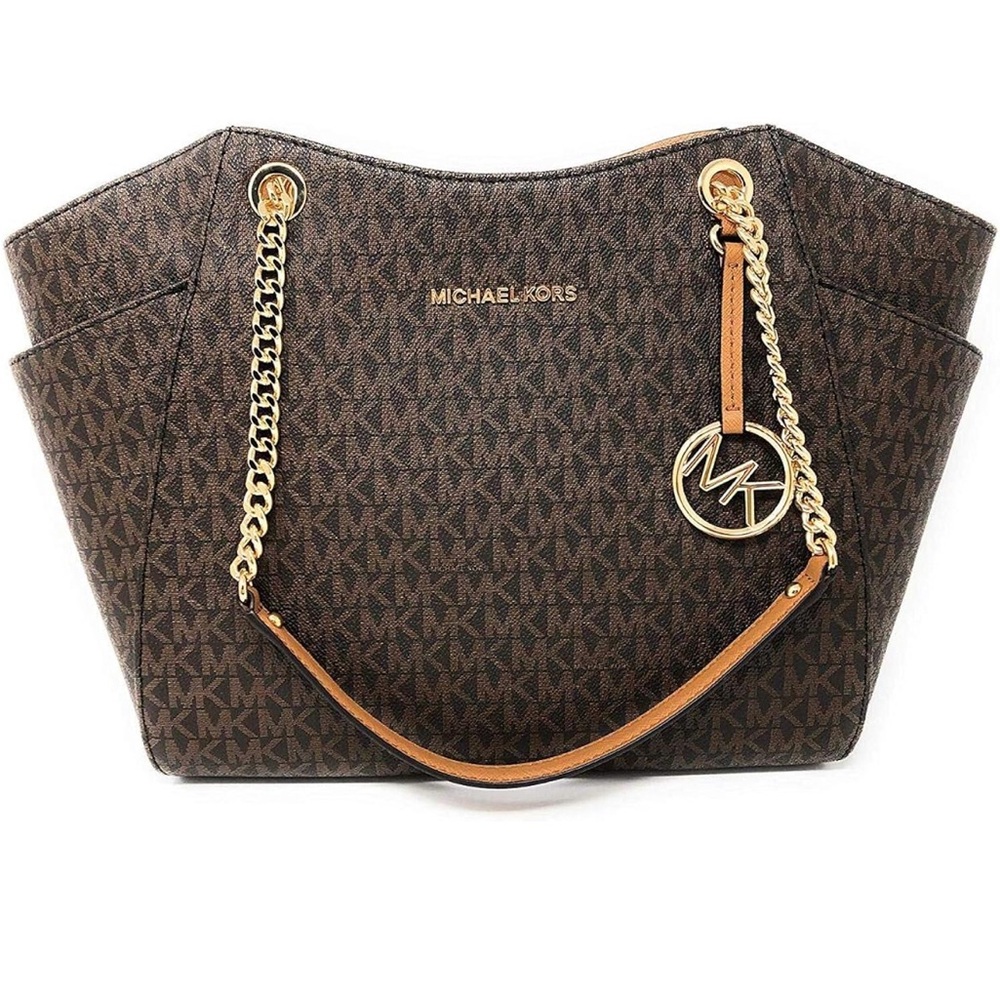 Michael Kors Brown Signature Tote Bag